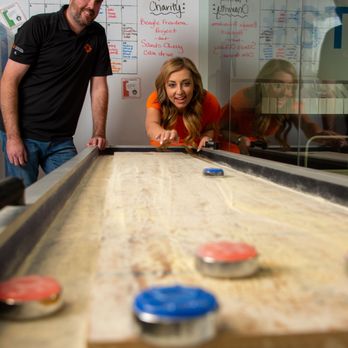Digital Air Strike - The DAS shuffleboard table is another way to relieve stress and have fun in the Scottsdale HQ. - Marketing Near Me - Scottsdale, Arizona Digital Air Strike - The DAS shuffleboard table is another way to relieve stress and have fun in the Scottsdale HQ. - Marketing Near Me - Scottsdale, Arizona