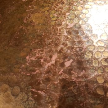 Venues Cafe - They have hammered copper tables! Very cool! - New American Near Me - Carefree, Arizona