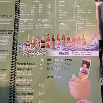 Lime Tequila - Drink menu 2 - Mexican Near Me - Port Charlotte, Florida Lime Tequila - Drink menu 2 - Mexican Near Me - Port Charlotte, Florida