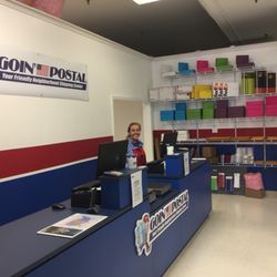 Goin' Postal of Camp Lejeune - Our friendly Shipping Associates are there to help you get your mailing and shipping done in record time.
