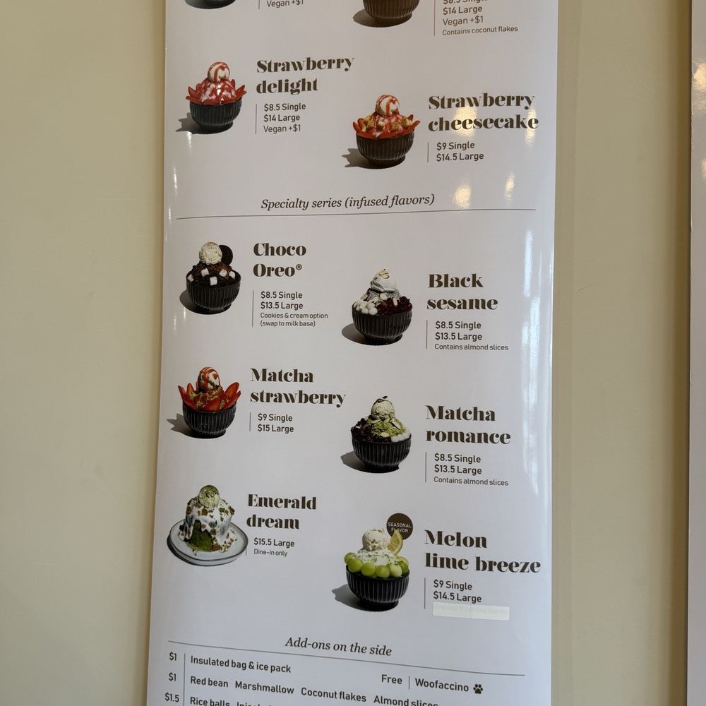 Heybings - Bingsoo menu - Desserts Near Me - Costa Mesa, California Heybings - Bingsoo menu - Desserts Near Me - Costa Mesa, California