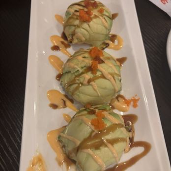 Hyde Out - Special, avacado bombs with spicy crab inside - Sushi Bars Near Me - Uniontown, Ohio Hyde Out - Special, avacado bombs with spicy crab inside - Sushi Bars Near Me - Uniontown, Ohio