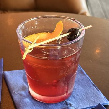 The Golden Rule - Thursty Sakura Old Fashioned - Cocktail Bars Near Me - Georgetown, Texas