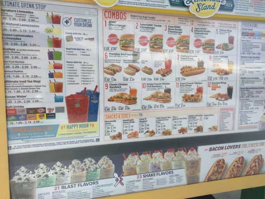 Menu photo 6 Sonic Drive-In Sparks, NV Menu photo 6 Sonic Drive-In Sparks, NV