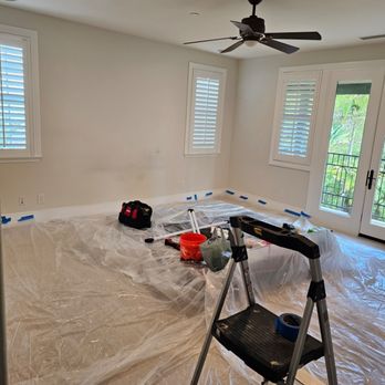 Super Handyman - Before new drapes paint wood paneling and lights - Handyman Near Me - mission viejo, California Super Handyman - Before new drapes paint wood paneling and lights - Handyman Near Me - mission viejo, California