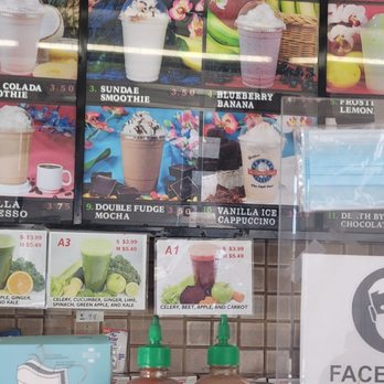 Jolly Donuts - a display of a variety of ice creams - Donuts Near Me - Canoga Park, California