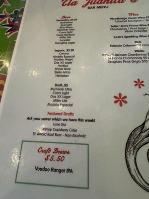 Menu photo 4 Tia Juanita’s Fish Camp Lufkin, TX Menu photo 4 Tia Juanita’s Fish Camp Lufkin, TX