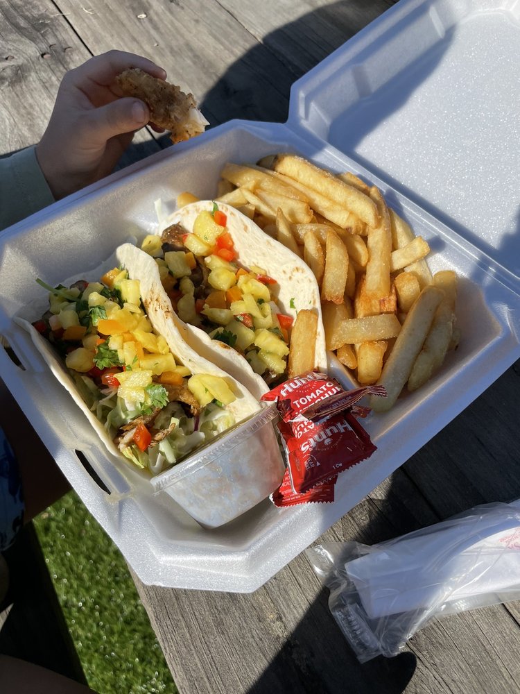 Jahmerican Jerk Food Truck Logo