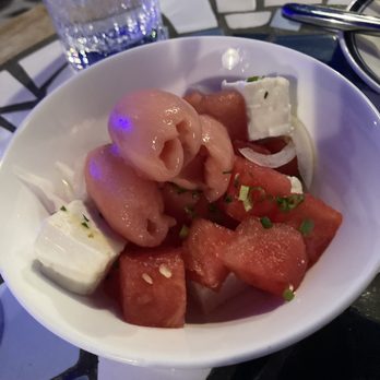 Kyma - Watermelon salad - Greek Near Me - Atlanta, Georgia