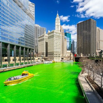 The Junction - Chicago River being dyed green 3/12/2022 - Sports Bars Near Me - Chicago, Illinois The Junction - Chicago River being dyed green 3/12/2022 - Sports Bars Near Me - Chicago, Illinois