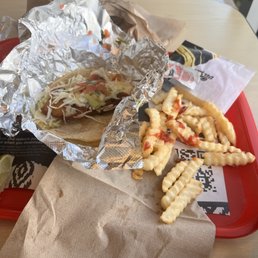 2 Beer Battered Fish Tacos Meal 2 Beer Battered Fish Tacos Meal