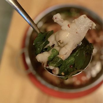 Louder Restaurant - Super Teen Zap: Hot & Sour Chicken Feet Soup - Thai Near Me - San Francisco, California
