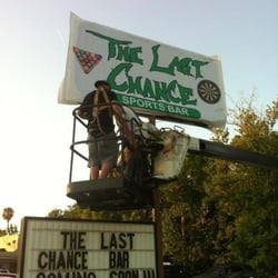 The Last Chance Sports Bar - Getting ready for the Grand Opening 4/6/2012