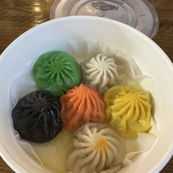 Dumpling District - Rainbow Soup Dumplings 6 - Dim Sum Near Me - Washington, DC, District of Columbia