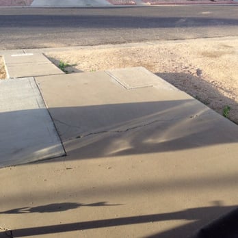 Encore Paradise - Concrete at rv space - RV Parks Near Me - Sun City, Arizona