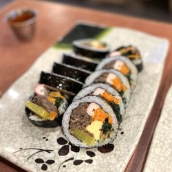 Myung-Ga Kim Bap - Beef Kimbap
