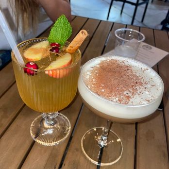 The Wine Library - Seasonal drink and chocolate espresso martini - Wine Bars Near Me - Dade City, Florida