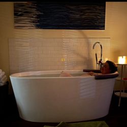 San Francisco Birth Center - In the tub with my 2nd birth
