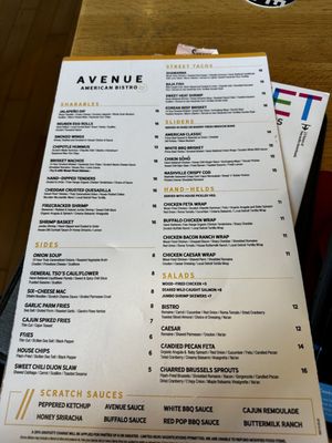 Menu photo 8 Avenue American Bistro Wayne, MI Menu photo 8 Avenue American Bistro Wayne, MI