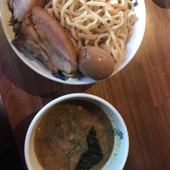 Menya le Nood - My order of the large musashi tsukemen and goma broth - Ramen Near Me - Honolulu, Hawaii