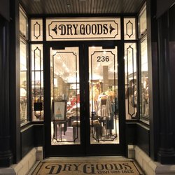 Dry Goods - Attractive entry