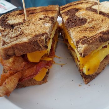 Beach Road Round-Up - Breakfast sandwich on rye - Breakfast & Brunch Near Me - Chincoteague Island, Virginia Beach Road Round-Up - Breakfast sandwich on rye - Breakfast & Brunch Near Me - Chincoteague Island, Virginia