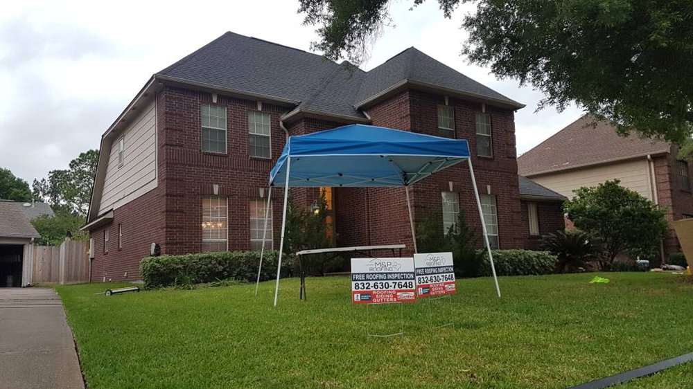 Slide of M&P Roofing