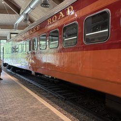 Museum of Arts & Sciences - Train cars, long beautiful interior