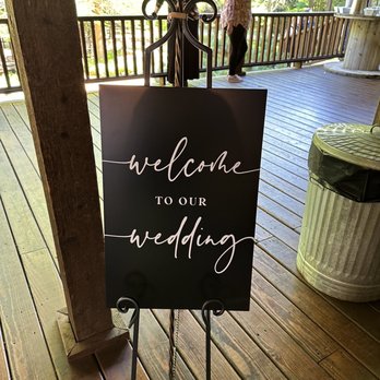 Avalon Legacy Ranch - Huge patio had plenty of room for the reception tables and a double sided buffet line. - Venues & Event Spaces Near Me - McKinney, Texas