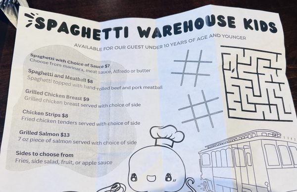 Menu photo 4 Spaghetti Warehouse Columbus, OH