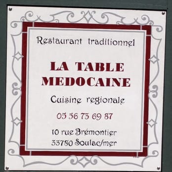 La Table Médocaine - French Southwest Near Me - Soulac-sur-Mer, 33 La Table Médocaine - French Southwest Near Me - Soulac-sur-Mer, 33