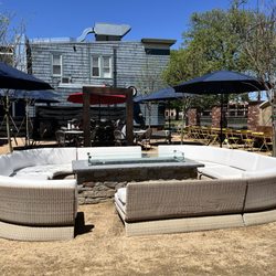 The Garage at Rye - The courtyard