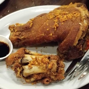 Gerry's Grill - Crispy pata - Filipino Near Me - Houston, Texas