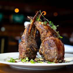 Harper's - Double Cut Lamb Chop with Pomegranate Gastrique