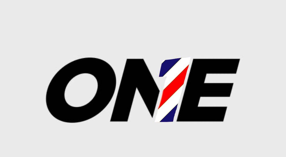 1 OF 1 Barbershop Logo