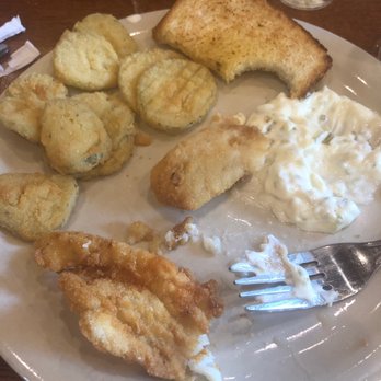 Hermann Sons Steakhouse - Fried cod with fried pickles. - Steakhouses Near Me - Hondo, Texas Hermann Sons Steakhouse - Fried cod with fried pickles. - Steakhouses Near Me - Hondo, Texas