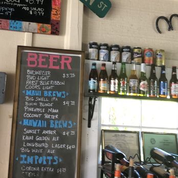 Prison Street Pizza - Drink menu, they also have a soda selection and good water - Pizza Near Me - Lahaina, Hawaii Prison Street Pizza - Drink menu, they also have a soda selection and good water - Pizza Near Me - Lahaina, Hawaii
