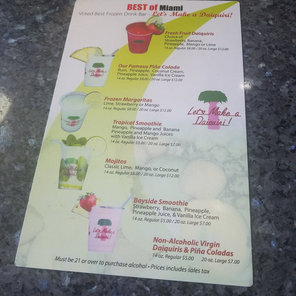 The Other Daiquiri Bar - Beer Bar Near Me - Miami, Florida The Other Daiquiri Bar - Beer Bar Near Me - Miami, Florida