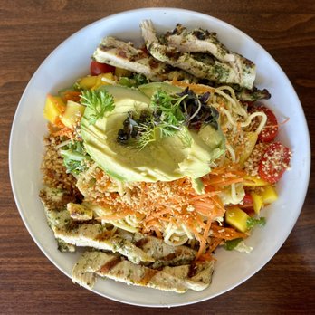 Fat Stork - Spicy Thai Chicken Salad - New American Near Me - Davie, Florida
