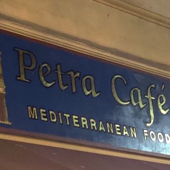 Petra Cafe - the name of the restaurant - Mediterranean Near Me - Monterey, California