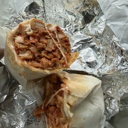 Cruz Mini Mart - Chicken Parmigiana on a wrap