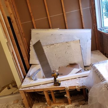 A-ALL Construction Services - Bathroom Demo in Process - General Contractors Near Me A-ALL Construction Services - Bathroom Demo in Process - General Contractors Near Me