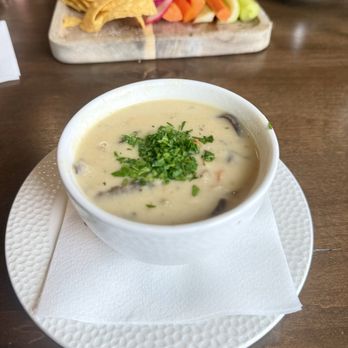 The Cutwater on Payette Lake - Chicken mushroom soup - New American Near Me - McCall, Idaho The Cutwater on Payette Lake - Chicken mushroom soup - New American Near Me - McCall, Idaho