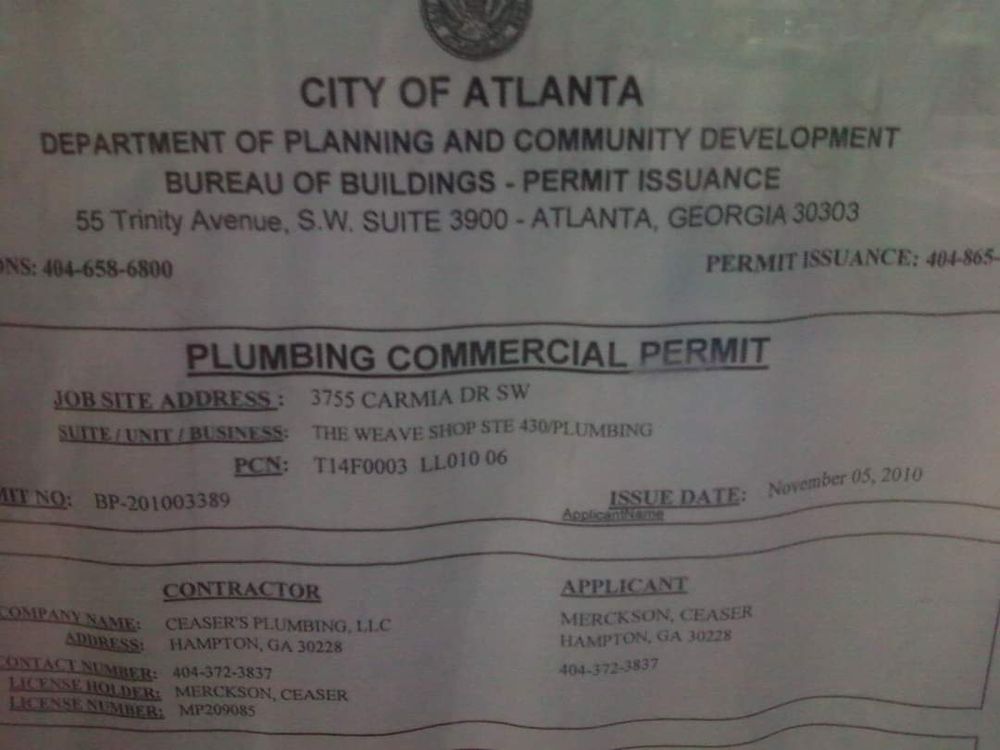 Slide of Ceaser's Plumbing & Mechanical