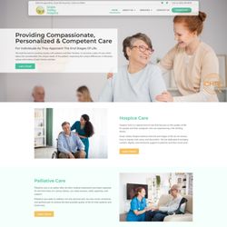 Temecula Web Solutions - A hospice website for Green Valley Hospice in Sacramento, CA