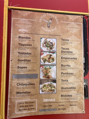 Menu photo 1 Silva's Taqueria Eugene, OR