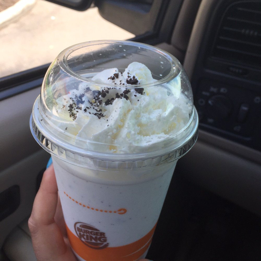Oreo milkshake with whip cream Oreo milkshake with whip cream