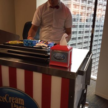 IceCream Party - a man standing behind a counter - Desserts Near Me - Houston, Texas IceCream Party - a man standing behind a counter - Desserts Near Me - Houston, Texas