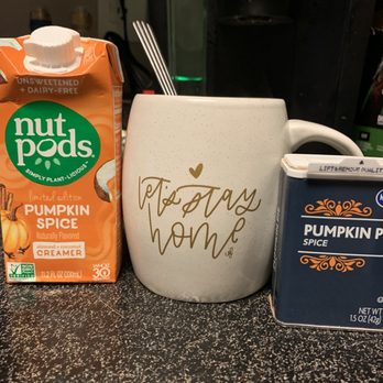 Kroger - This nutpods creamer is so tasty, not sweet but great flavor! Then sprinkle with Kroger's pumpkin spice, delish - Grocery Near Me - Fort Worth, Texas Kroger - This nutpods creamer is so tasty, not sweet but great flavor! Then sprinkle with Kroger's pumpkin spice, delish - Grocery Near Me - Fort Worth, Texas