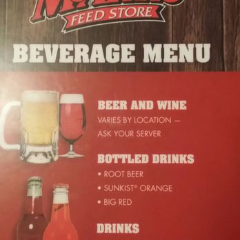 Mark's Feed Store - Cold drink menu - Barbeque Near Me - Louisville, Kentucky